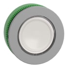 SCHNEIDER ELECTRIC - Leuchtdrucktaster, Frontelement, Harmony XB5F, Kunststoff, 30mm, hellgrau, weiß, für universelle LED, rastend