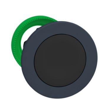 SCHNEIDER ELECTRIC - Drucktaster, Frontelement, Harmony XB5F, Kunststoff, 30mm, schwarz, unbeschriftet, rastend