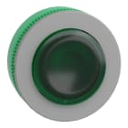 SCHNEIDER ELECTRIC - Leuchtdrucktaster, Frontelement, Harmony XB5F, Kunststoff, 30mm, hellgrau, grün, vorstehend, unbeschriftet, rastend