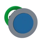 SCHNEIDER ELECTRIC - Drucktaster, Frontelement, Harmony XB5F, Kunststoff, 30mm, hellgrau, blau, vorstehend, unbeschriftet, tastend