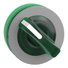 SCHNEIDER ELECTRIC - Leuchtwahlschalter, Frontelement, Harmony XB5F, Kunststoff, 30mm, grün, für universelle LED, 2 Stellungen, rastend