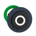 SCHNEIDER ELECTRIC - Drucktaster, Frontelement, Harmony XB5F, Kunststoff, 30mm, schwarz, vorstehend, beschriftet O, tastend