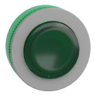 SCHNEIDER ELECTRIC - Leuchtdrucktaster, Frontelement, Harmony XB5F, Kunststoff, 30mm, hellgrau, grün, vorstehend, für universelle LED