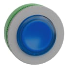 SCHNEIDER ELECTRIC - Leuchtdrucktaster, Frontelement, Harmony XB5F, Kunststoff, 30mm, hellgrau, blau, vorstehend, für universelle LED
