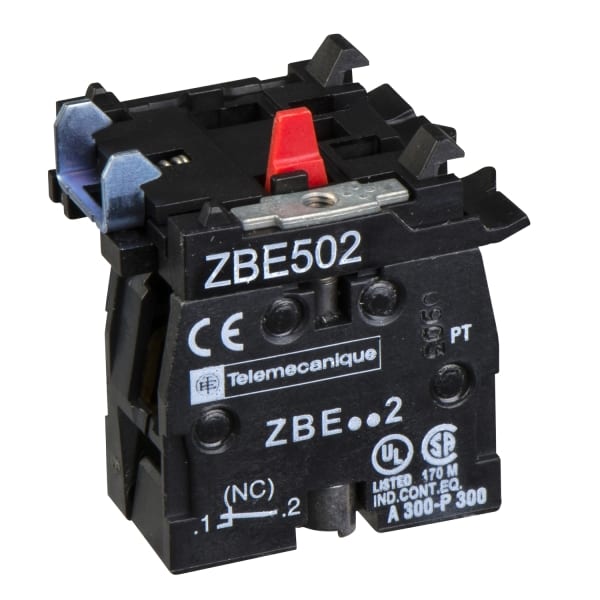 SCHNEIDER ELECTRIC - Hilfsschalter, Kontaktblock, Harmony XB4 und XB5, 22mm, 30mm, Schraubklemme, hohe Last schaltend, 1Ö