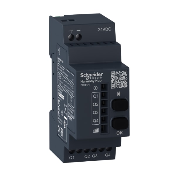 SCHNEIDER ELECTRIC - Empfänger für Harmony Hub, programmierbar, 4 PNP Ausgänge, 200mA, 24V DC
