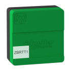 SCHNEIDER ELECTRIC - Funk Temperatur- und Feuchtigkeitssensor, Harmony Hub, kabellos, Magnet, 2,4 GHz, schwarz, grün