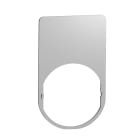 SCHNEIDER ELECTRIC - Schildträger, Metall, für Harmony 22mm, 30x50mm