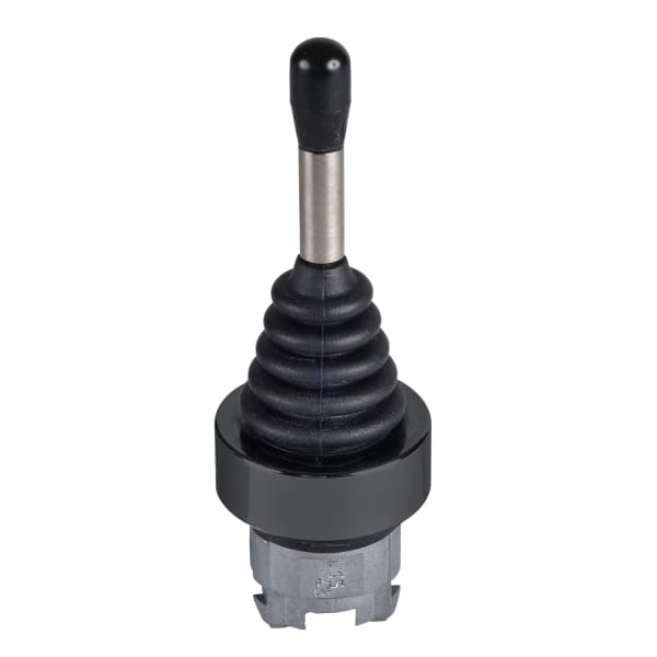 SCHNEIDER ELECTRIC - Joystick, Frontelement, Harmony XB4, Metall schwarz, 22mm, schwarz, 2 Richtungen, 1-stufig, rastend, ohne Rückzug