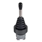 SCHNEIDER ELECTRIC - Joystick, Frontelement, Harmony XB4, Metall schwarz, 22mm, schwarz, 4 Richtungen, 1-stufig, tastend, mit Rückzug