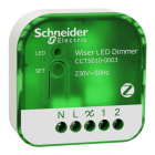 SCHNEIDER ELECTRIC - Wiser UP-Dimmaktor, Quick Home Connect Funkverbindung, 230V AC, 200W, Multiwire, ZigBee