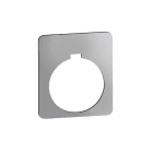 SCHNEIDER ELECTRIC - SCHILD ALU OHNE BESCHRIFTUNG 44X50