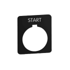 SCHNEIDER ELECTRIC - SCHILD ALU 40X43 WS START