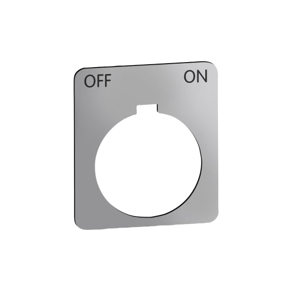 SCHNEIDER ELECTRIC - SCHILD ALU 40X43
