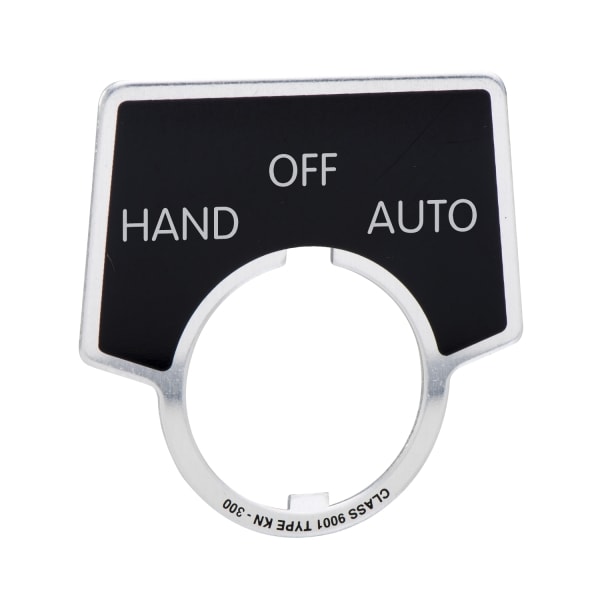 SCHNEIDER ELECTRIC - SCHILD ALU 44X50 SW HAND-OFF-AUTO