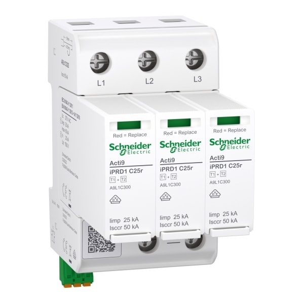 SCHNEIDER ELECTRIC - KOMBIABL. TYP1+2 IPRD1 C25R 3P 3TE FM