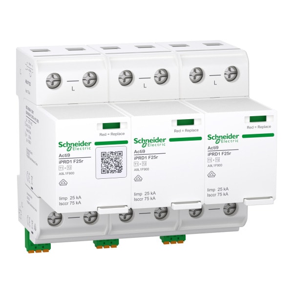 SCHNEIDER ELECTRIC - Kombiabl. Typ1+2 iPRD1 F25r 3P Sich FM