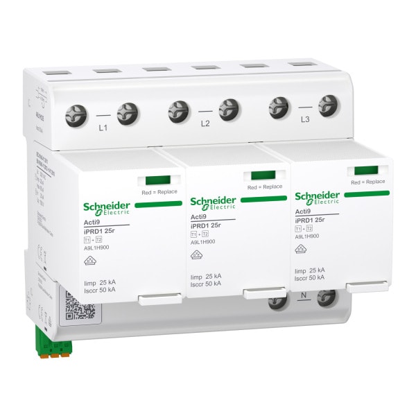 SCHNEIDER ELECTRIC - Kombiableiter Typ1+2 iPRD1 25r 3P FM