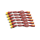 SCHNEIDER ELECTRIC - NETZKABELSATZ (6) C13 AUF C14 1,8 M ROT