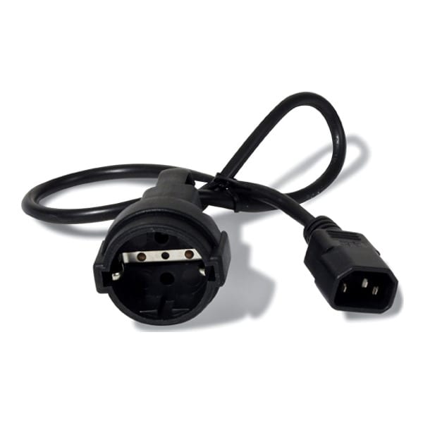 SCHNEIDER ELECTRIC - POWER CORD, C14 TO CEE 7/7 SCHUKO, 0.6M