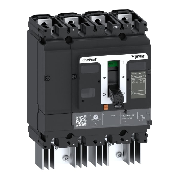 SCHNEIDER ELECTRIC - NSX250 DC EP 125A 4P TMD 1500VDC