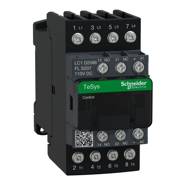 SCHNEIDER ELECTRIC - SCHÜTZ 4P 40A AC1 110V DC 1S1Ö