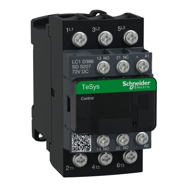 SCHNEIDER ELECTRIC - SCHUETZ 3P RK 18,5KW/38A 1S1O 72VDC