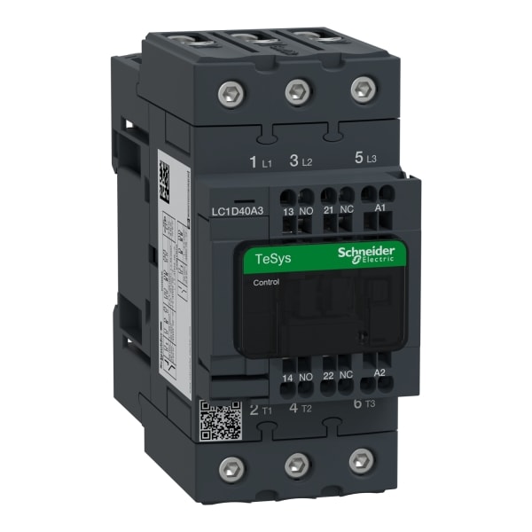 SCHNEIDER ELECTRIC - SCHÜTZ 3P 40A AC3 110V 50/60HZ 1S1Ö