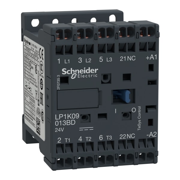 SCHNEIDER ELECTRIC - SCHÜTZ 3P 9A AC3 24V DC 1Ö