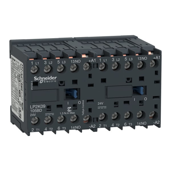 SCHNEIDER ELECTRIC - WENDESCHÜTZ 3P 9A 24VDC