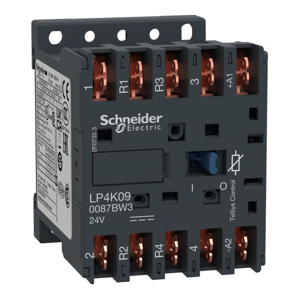 SCHNEIDER ELECTRIC - SCHÜTZ 4P(2S2Ö) 20A AC1 24V DC DIODE