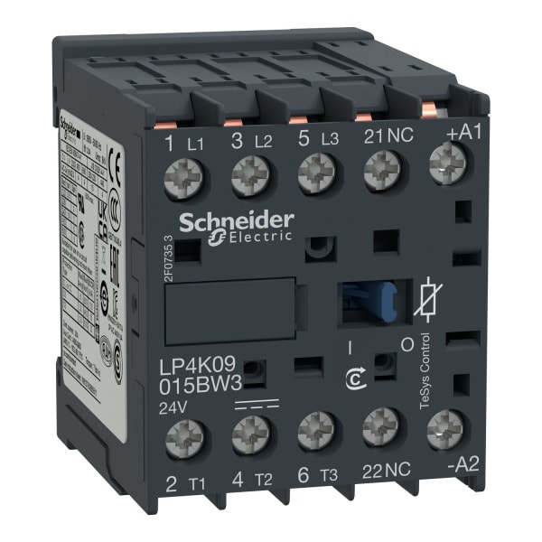 SCHNEIDER ELECTRIC - SCHÜTZ 3P 9A AC3 24V DC 1Ö DIODE