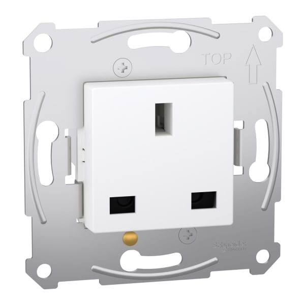 SCHNEIDER ELECTRIC - Einsatz f. BS Steckdose 13A m.