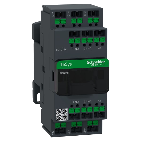 SCHNEIDER ELECTRIC - SCHÜTZ 3P 12A AC3 48V AC SNAPIN