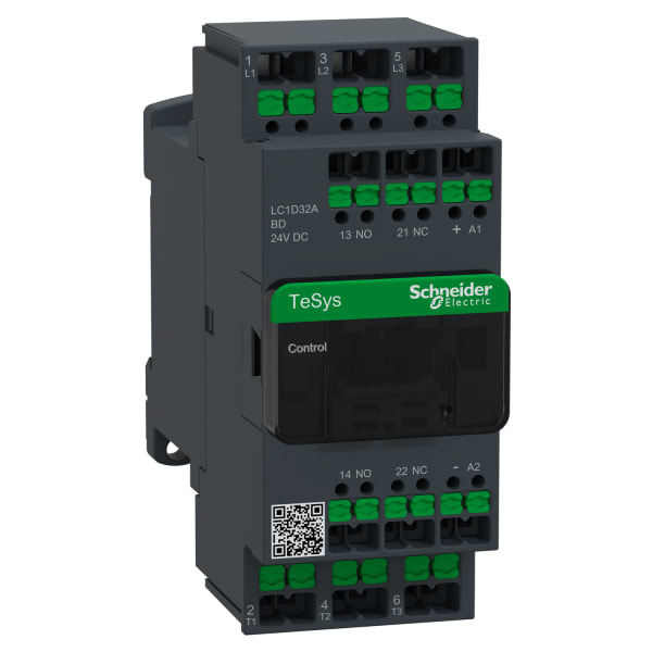 SCHNEIDER ELECTRIC - SCHÜTZ 3P 32A AC3 24V DC SNAPIN