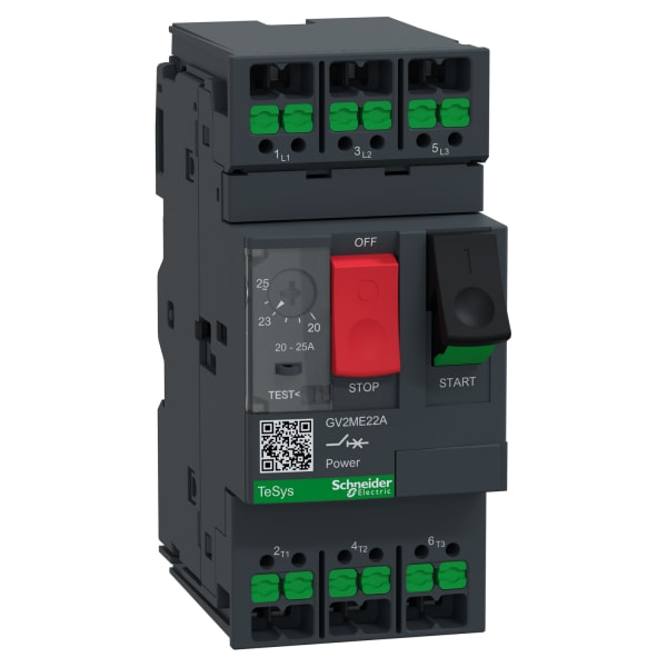 SCHNEIDER ELECTRIC - MOTORSCHUTZSCHALTER 20-25A SNAPIN