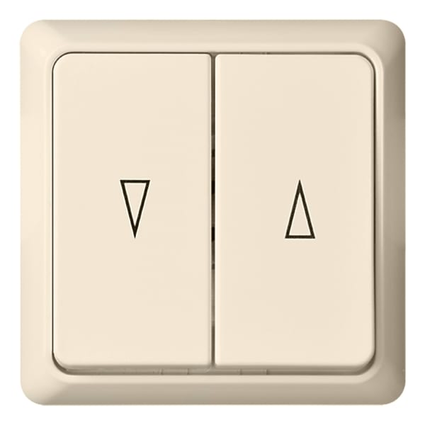SCHNEIDER ELECTRIC - Jalousie-Taster 10A RENOVIERUNG komplett Steckklemme reinweiß
