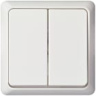 SCHNEIDER ELECTRIC - Serienschalter 10A RENOVIERUNG komplett Schraubklemme reinweiß