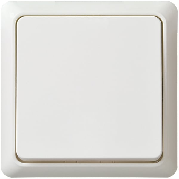 SCHNEIDER ELECTRIC - Taster 10A RENOVIERUNG komplett Schraubklemme reinweiß