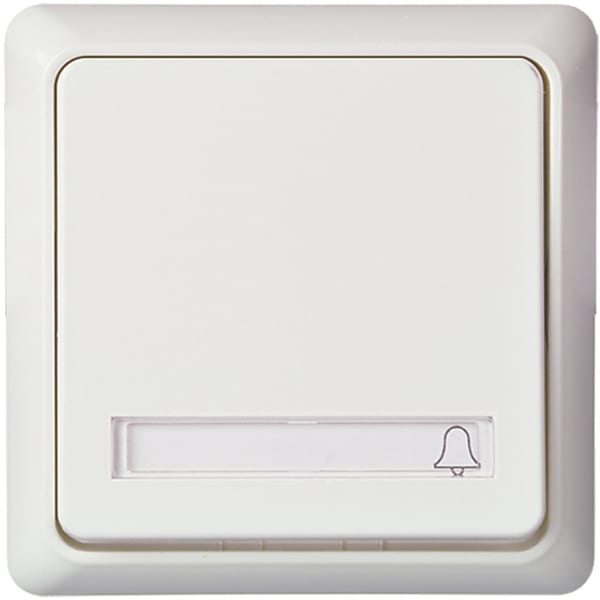 SCHNEIDER ELECTRIC - Taster mit Schriftfeld 10A RENOVIERUNG komplett Schraubklemme reinweiß