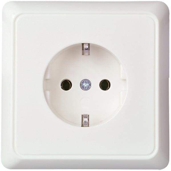 SCHNEIDER ELECTRIC - Steckdose 16A RENOVIERUNG komplett Schraubklemme reinweiß