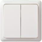 SCHNEIDER ELECTRIC - Serienschalter 10A komplett RENOVIERUNG Schraubklemme reinweiß
