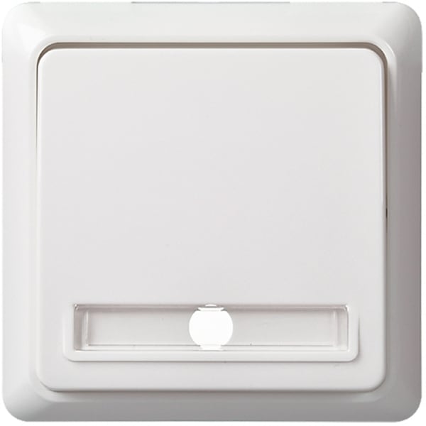 SCHNEIDER ELECTRIC - Taster 10A mit Schriftfeld komplett RENOVIERUNG Schraubklemme reinweiß