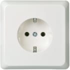 SCHNEIDER ELECTRIC - Steckdose für Geräteträger 1-fach 16A RENOVIERUNG Schraubklemme reinweiß