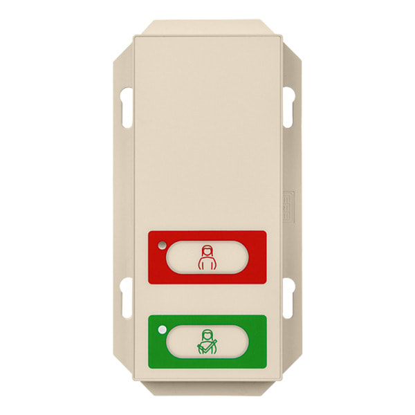 SCHNEIDER ELECTRIC - Zimmermodul mit Ruf-/Abstelltaster (MEDIOPT Care) JOY perlweiß
