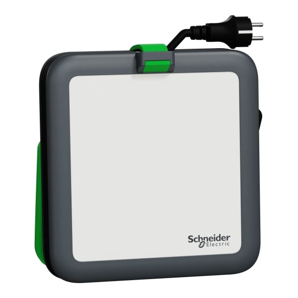 SCHNEIDER ELECTRIC - LED Arbeitslampe Thorsman 35W 4000LM/ IP54/ IK08/ Steckd + USB A+C 2,4A, dimmbar