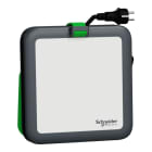 SCHNEIDER ELECTRIC - LED Arbeitslampe Thorsman 35W 4000LM/ IP54/ IK08/ Steckd + USB A+C 2,4A, dimmbar