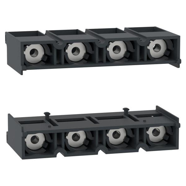 SCHNEIDER ELECTRIC - Anschlussadapter für Leistungsschütze TeSys Deca Advanced mit Bolzenanschluss, 2x 4 polige Abdeckung