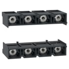 SCHNEIDER ELECTRIC - Anschlussadapter für Leistungsschütze TeSys Deca Advanced mit Bolzenanschluss, 2x 4 polige Abdeckung