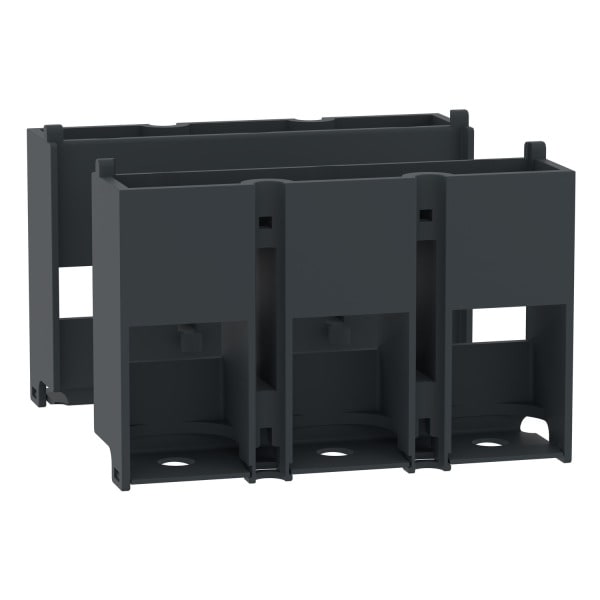 SCHNEIDER ELECTRIC - Anschlussadapter für Leistungsschütze TeSys Deca Advanced 115-150A mit Bolzenanschluss, 2x 3 polige Abdeckung